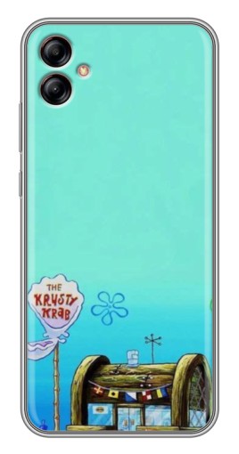 Чехол с печатью "Krusty Krab" для Samsung Galaxy A04e (A042)