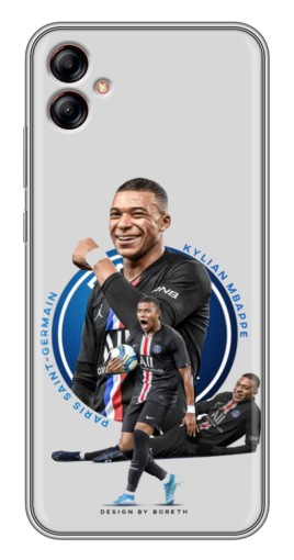 Чехол с картинкой "Kylian Mbappe" для Samsung Galaxy A04e (A042)