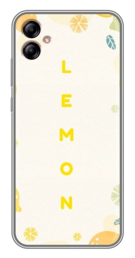 Чехол с печатью "Lemon" для Samsung Galaxy A04e (A042)