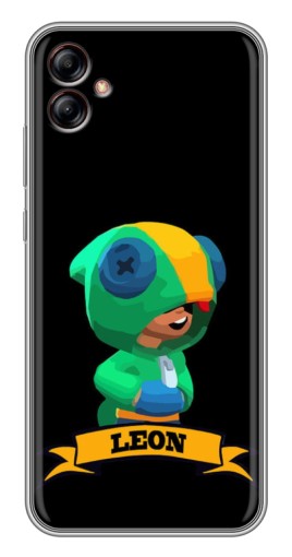 Чехол с печатью "LEON" для Samsung Galaxy A04e (A042)