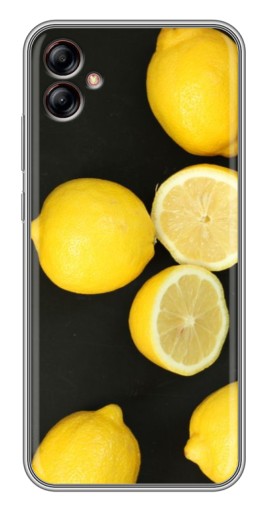 Чехол с картинкой "Лимонный стиль" для Samsung Galaxy A04e (A042)