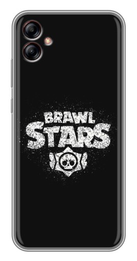 Силиконовый чехол с изображением "Лого Бравл Старс" для Samsung Galaxy A04e (A042)