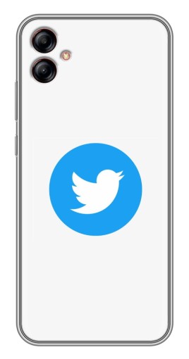 Чехол с принтом "Лого Твиттера" для Samsung Galaxy A04e (A042)