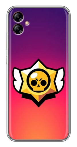 Чехол с печатью "Логотип Brawl Stars" для Samsung Galaxy A04e (A042)