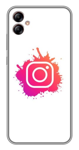 Чехол с принтом "Логотип Инсты" для Samsung Galaxy A04e (A042)