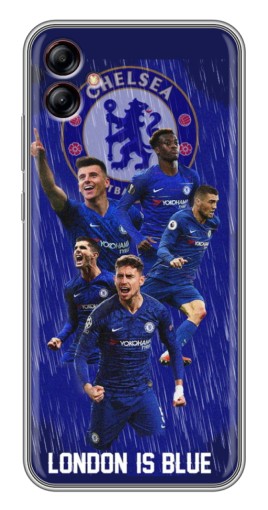 Силиконовый чехол с изображением "London is Blue" для Samsung Galaxy A04e (A042)