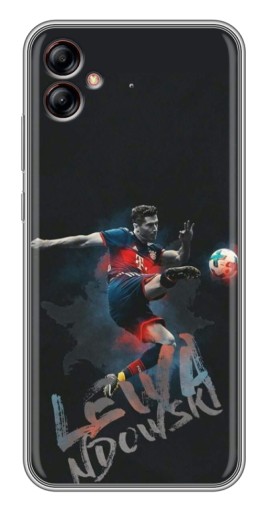 Силиконовый чехол с изображением "Лёва" для Samsung Galaxy A04e (A042)