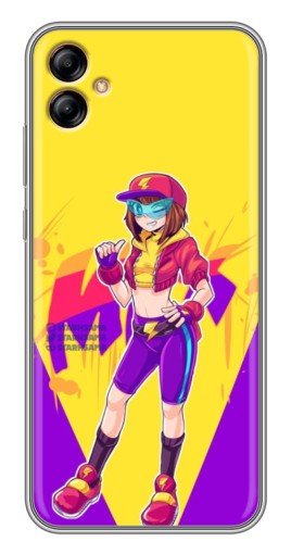 Чехол с картинкой "Макс Бравл Старс" для Samsung Galaxy A04e (A042)