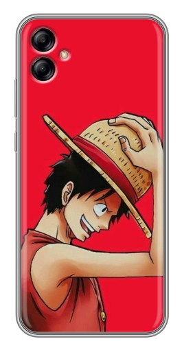 Силиконовый чехол с изображением "Манки в шляпе" для Samsung Galaxy A04e (A042)