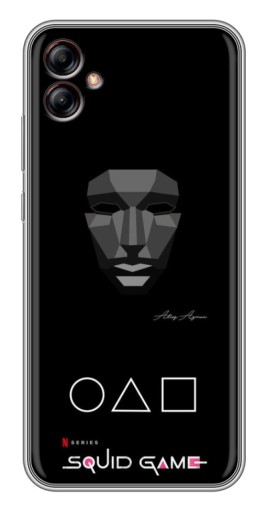 Силиконовый чехол с изображением "Маска фронтмена" для Samsung Galaxy A04e (A042)