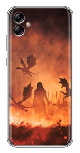 Чехол с принтом "Мать драконов" для Samsung Galaxy A04e (A042)