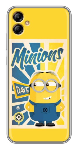 Силиконовый чехол с изображением "Minions" для Samsung Galaxy A04e (A042)