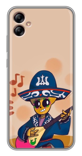 Чехол с картинкой "Музыкант Poco" для Samsung Galaxy A04e (A042)