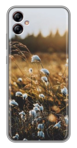 Силиконовый чехол с изображением "Нежные полевые цветы" для Samsung Galaxy A04e (A042)