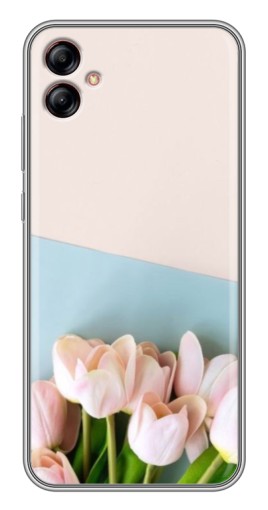 Чехол с печатью "Нежные тюльпаны" для Samsung Galaxy A04e (A042)