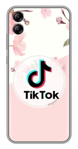 Чехол с картинкой "Нежный принт" для Samsung Galaxy A04e (A042)