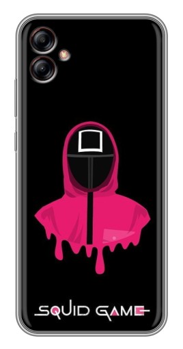 Силиконовый чехол с изображением "Охранник с Квадратом" для Samsung Galaxy A04e (A042)