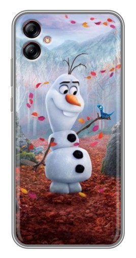 Силиконовый чехол с изображением "Олаф" для Samsung Galaxy A04e (A042)