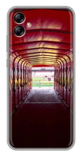 Силиконовый чехол с изображением "Подтрибунная с Олд Трафорд" для Samsung Galaxy A04e (A042)
