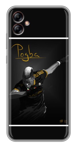 Силиконовый чехол с изображением "Pogba Uve" для Samsung Galaxy A04e (A042)