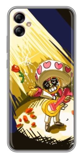 Чехол с печатью "Поко Бравл Старс" для Samsung Galaxy A04e (A042)