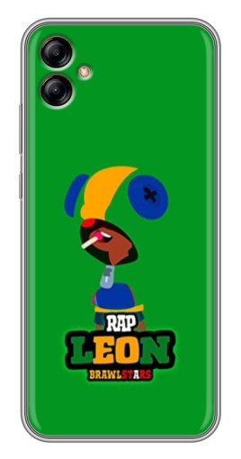 Силиконовый чехол с изображением "RAP Leon" для Samsung Galaxy A04e (A042)