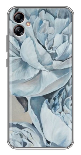 Чехол с картинкой "Рисунок пионы" для Samsung Galaxy A04e (A042)