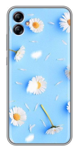 Чехол с принтом "Ромашковый фон" для Samsung Galaxy A04e (A042)