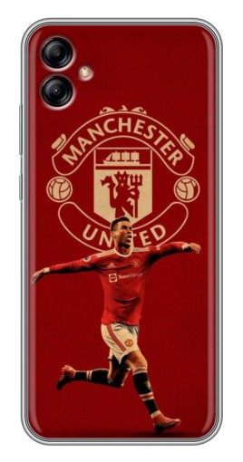 Чехол с принтом "Ronaldo в МЮ" для Samsung Galaxy A04e (A042)