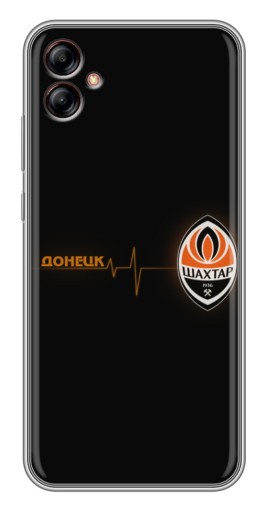Чехол с картинкой "Шахтер в сердце" для Samsung Galaxy A04e (A042)