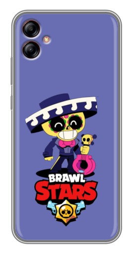 Силиконовый чехол с изображением "Скелет Поко" для Samsung Galaxy A04e (A042)