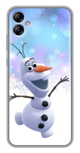 Чехол с картинкой "Снеговик Олаф" для Samsung Galaxy A04e (A042)