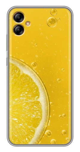 Силиконовый чехол с изображением "Сочный лимон" для Samsung Galaxy A04e (A042)