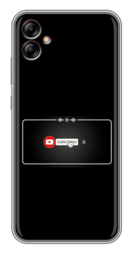 Чехол с печатью "subscribed" для Samsung Galaxy A04e (A042)