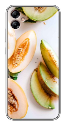 Силиконовый чехол с изображением "Свежие дыньки" для Samsung Galaxy A04e (A042)