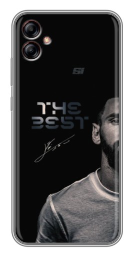 Чехол с картинкой "The Best Messi" для Samsung Galaxy A04e (A042)