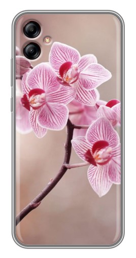 Чехол с печатью "Веточка орхидеи" для Samsung Galaxy A04e (A042)