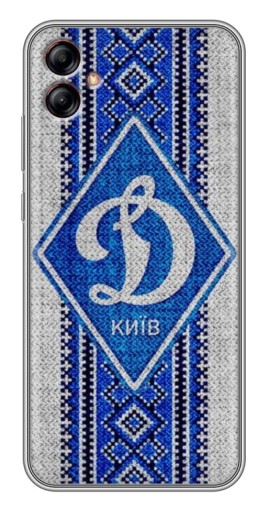 Чехол с картинкой "Вышиванка Динамо" для Samsung Galaxy A04e (A042)