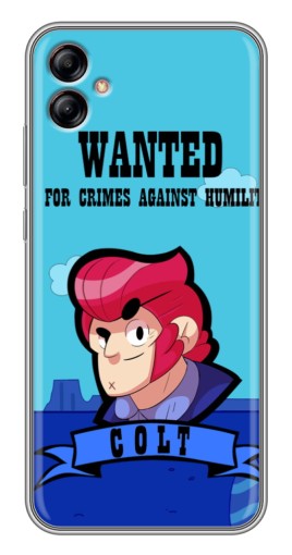 Чехол с картинкой "WANTED COLT" для Samsung Galaxy A04e (A042)