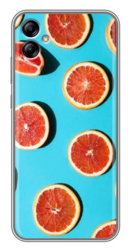 Чехол с принтом "Яркие грейпфруты" для Samsung Galaxy A04e (A042)