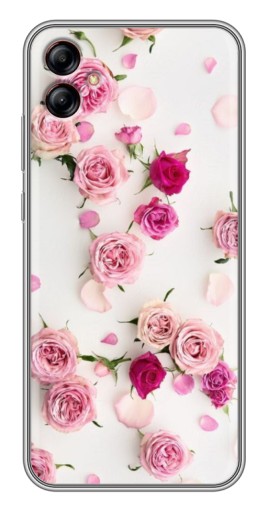 Чехол с принтом "Яркие розы" для Samsung Galaxy A04e (A042)