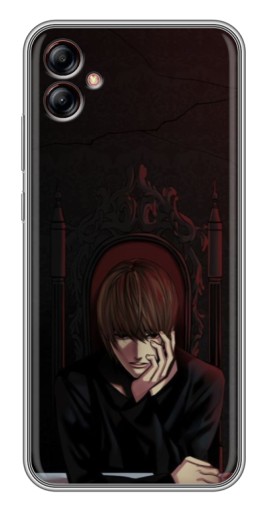 Чехол с печатью "Задумчивый Ягами" для Samsung Galaxy A04e (A042)