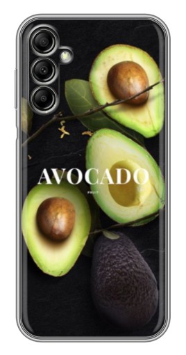Чехол с картинкой "Авокадо на черном" для Samsung Galaxy A14 5G