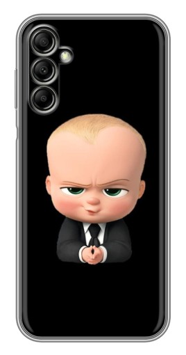 Силиконовый чехол с изображением "Хитрый Босс" для Samsung Galaxy A14 5G