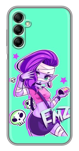 Силиконовый чехол с изображением "Милая Emz" для Samsung Galaxy A14 5G