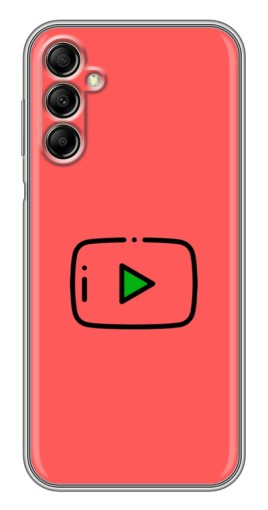 Чехол с печатью "Рисованная кнопка" для Samsung Galaxy A14 5G