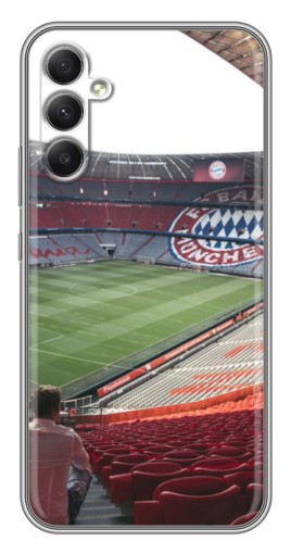 Силиконовый чехол с изображением "Альянц Арена" для Samsung Galaxy A34