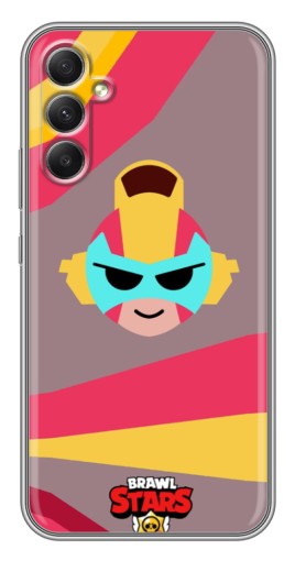Силиконовый чехол с изображением "АРТ MAX" для Samsung Galaxy A34