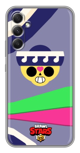 Силиконовый чехол с изображением "Арт Poco" для Samsung Galaxy A34