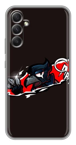 Чехол с картинкой "Ассасин Ворон" для Samsung Galaxy A34